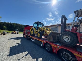 Traktorbagr MF 50 HX ,klapačka,4x4 RARITA - 7