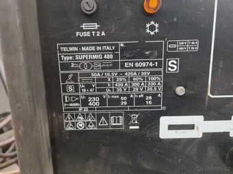 Svářečka CO2 Tewin Supermig 480 - 7