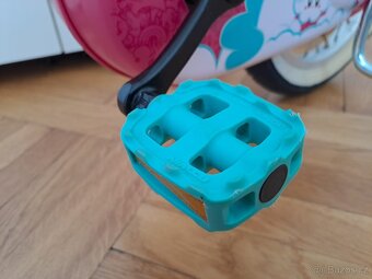 Dětské dívčí kolo B-TWIN vel 14" v super stavu - 7