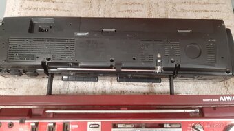 Radiomagnetofon aiwa a panasonic...celkem 1800 za oba - 7