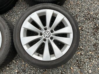 Alu orig letní sada VW Phoenix 5x112 8J ET41 225/45 R17 - 7