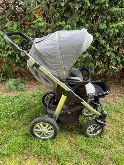 Kočárek Babydesign dvojkombinace + adaptéry na vajíčko - 7