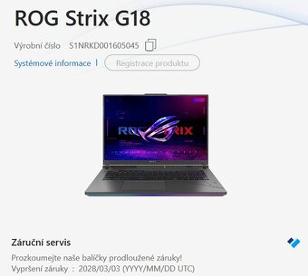 ASUS ROG STRIX G18 - 7