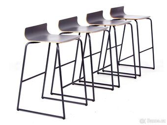 7x kvaltní barové židle, barovky SITAG - 7