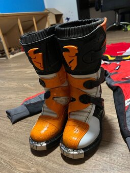 Motokrosové oblečení Thor+ boty Thor+ledviňák - 7