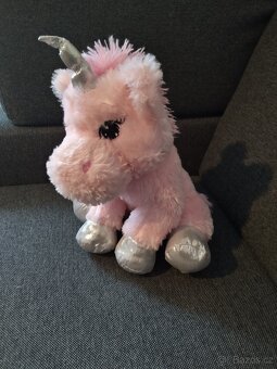 Plyšák jednorožec sedící - 7