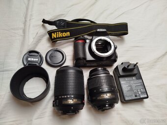 NIKON D3100 - 2 objektivy+ příslušenství - 7