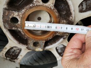 ALU KOLA 14, 4x98 FIAT, obuté 185/70/14 ZIMNÍ - 7