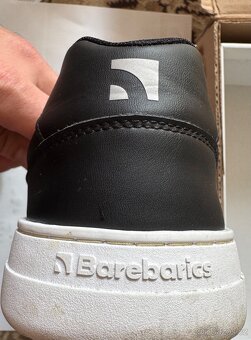 Boty Barebarics Zing - Black & White - Leather 46 - 7