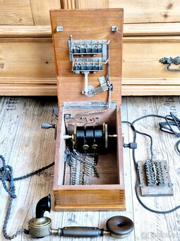 Starožitný telefon - ústředna, 1920 - 7