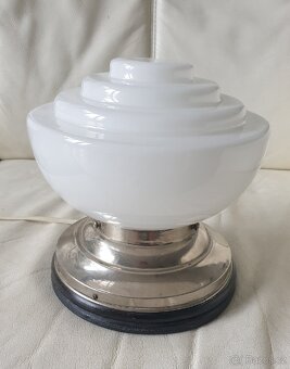 Starožitná stropnice / lampička art deco - 7
