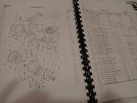 servisní manuál a seznam dílů malotraktor Mitsubishi D1300 - 7