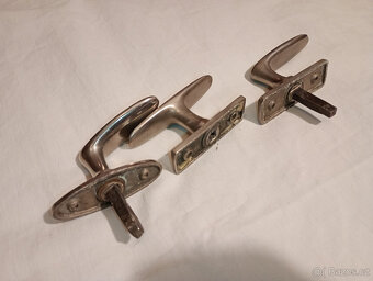 Okenní kličky,rozvory,půlolivky MOSAZ zlatá,světlá - 7