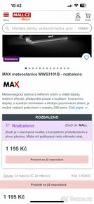 NOVÁ Meteostanice MAX MWS3101B - 7