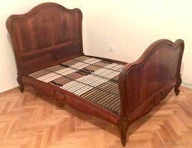 Postel luxusní vyřezávaná ve výborném stavu - 7