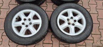 Alu kola Hyundai Tucson 5x114,3 6,5x16 ET41 235/60r16 letní - 7