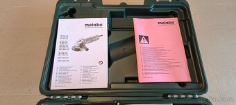Metabo úhlová bruska 125mm/1100wv kufr + DIAMANTOVÝ kotouč - 7