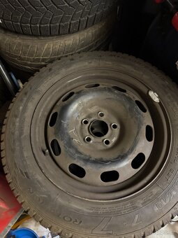 5x100 6Jx15 ET38 185/65 R15 6,5mm zimní - 7