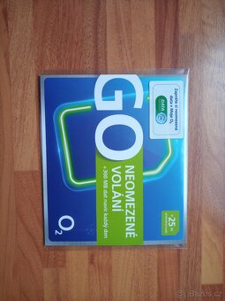PRODÁM NOVOU NEROZBALENOU SIM KARTU GO O2 PREMIOVÉ ČÍSLO - 7