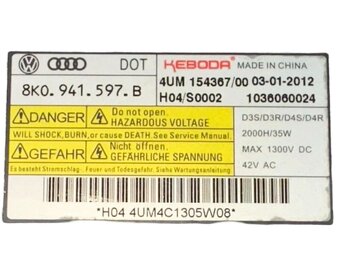 Levý bixenon xenon s LED 3AB941751 VW Passat B7 r.v. 2012 - 7