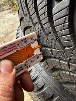 5x100 R15 5,5J ET40 + 185/65 88V Hankook zimné - 7