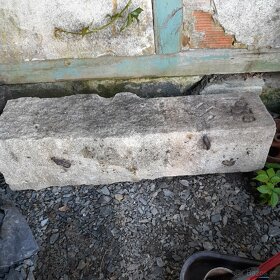 Žulový hraniční kámen, svastika,1939 Rarita - 7