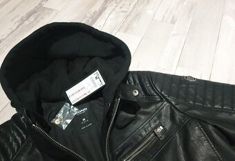 Pánská koženková bunda-NOVÁ - 7
