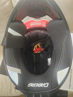 Motorkarska helma Caberg Táňa i matt Black XL - 7