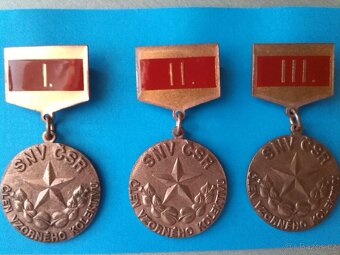 Medaile a odznaky SNV - 7