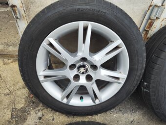 15"letní alu sada 5x100 origo Škoda Fabia 3 Rapid Ibiza 4 - 7
