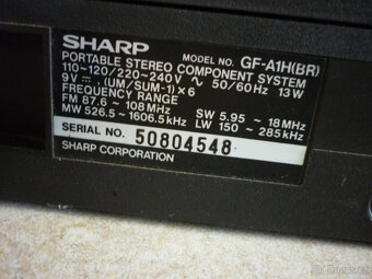 stereoradio Sharp GF-A1 - 7