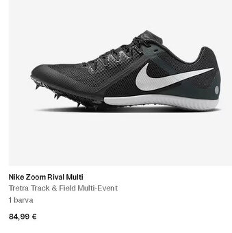 Tretry sprinterské Nike, vel. 46 - 7