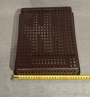 příborník organizér na příbory hnědý - 7