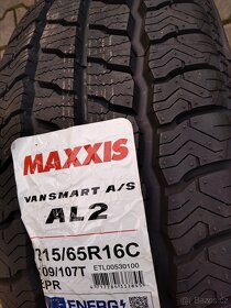 Celoroční pneu 215/65/16 C Maxxis Vansmart 2ks - 7