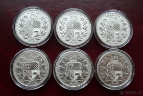 6x 1 oz stříbrná mince Germania Mint Allegorie 2019-2023 - 7