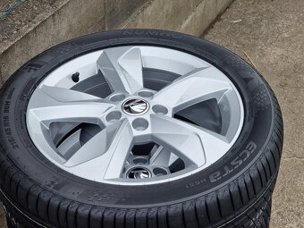 215/45/16 Originál Alu kola Škoda Fabia III 5x100 Nové - 7