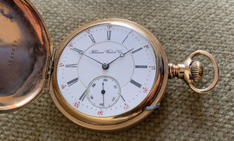 Kapesní hodinky ILLINOIS Full Hunter 50 mm, třída 174, mod. - 7