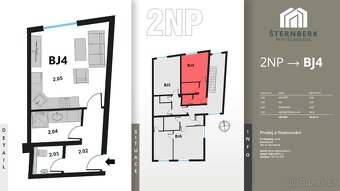 Nové 1kk ve Šternberku – moderní bydlení s parkovacím stáním - 7