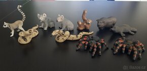 Schleich džungle papoušek opice koala tygr jaguár tukan - 7
