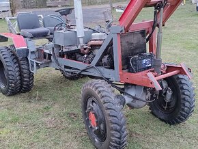Traktor+nakladač 4x4 V3S, Avia, doprava do 100km zdarma. - 7