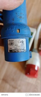 Elektro prodlužovací kabel 30m 380v,rozvaděč, jističe - 7