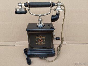 Velmi starý dánský telefon Jydsk, doprava zdarma. - 7