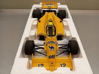 F1 LOTUS HONDA 99T MONACO 1987 AYRTON SENNA MINICHAMPS 1:18 - 7