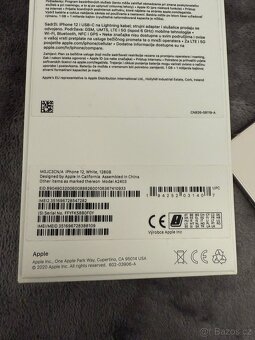 iPhone 12 128 GB bílý - 7