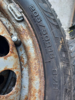 205/50R16 ZIMNÍ PNEU FULDA 5X114.3 DISKY - 7