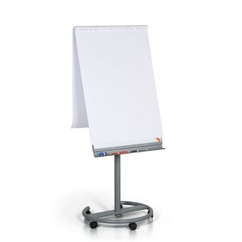 Mobilní flipchart tabule magnetický + 100x papíry - 7