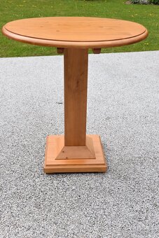 STYLOVÁ DŘEVENÁ SEDACÍ SOUPRAVA - 7