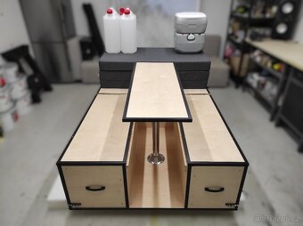 NOVÁ OBYTNÁ VESTAVBA S VYBAVENÍM- Camperbox, WC, Sprcha - 7