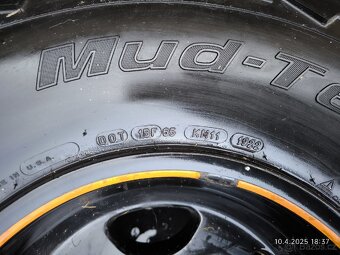 Prodám kompletní kola BFGoodrich Mud Terrain TA KM3 - 7
