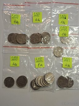 Mince 50 halierov, 1,2,5,kčs - 7